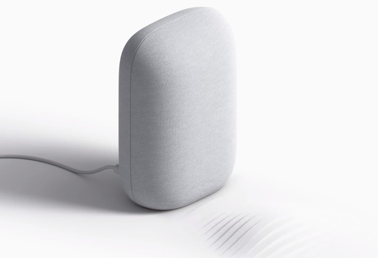 Google Nest Audio - Smart Speaker with Google Assistant - Chalk